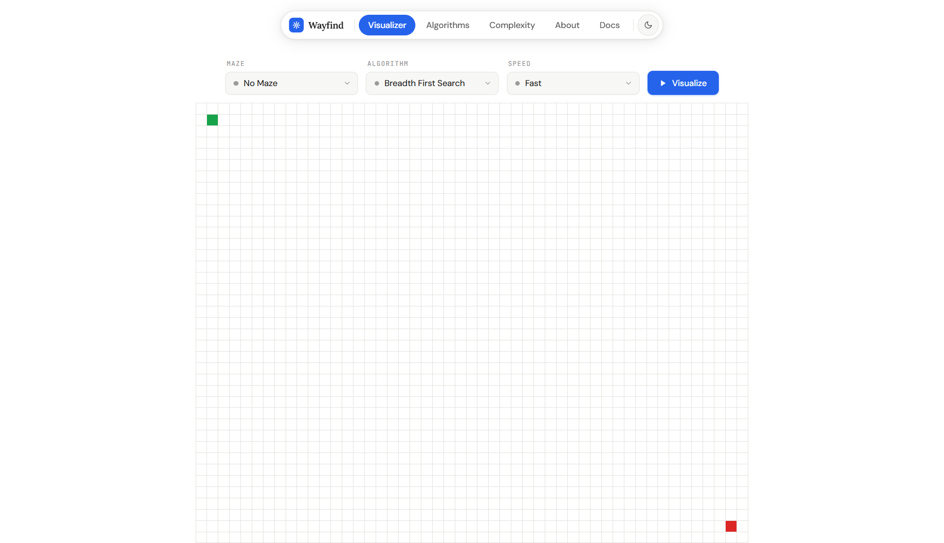 Wayfind - Pathfinding Visualizer